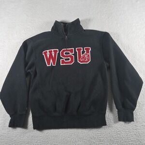 Washington State Wazzu Jansport Embroider Quarter Zip Men's Size Small